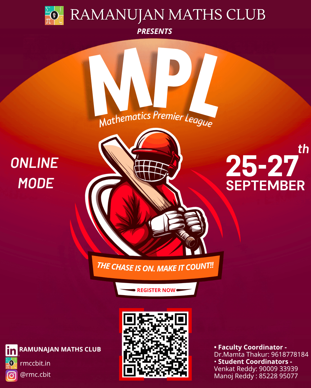 Mathematics Premier League 2026